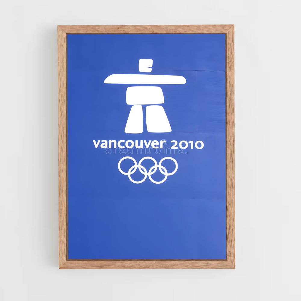 Poster Vancouver olympique – affiche Jeux Olympiques (vue 4)